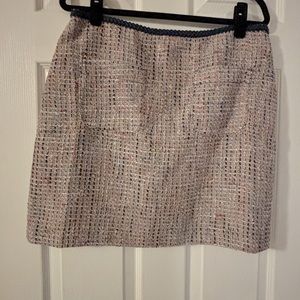 Loft Tweed Mini Skirt